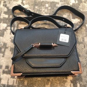 NWT Mackage Keeley Rose Gold/Black Bag